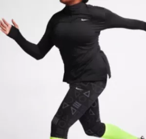 Para mujeres Nuevo🌿 Nike Nike Element Correr Manga Larga Negro Talla 3XL - Imagen 1 de 6