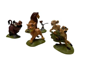 Disney Lion King Figures x6 Cake Toppers Mufasa Simba Timon Pumba Nala Zazu - Picture 1 of 15