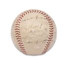 1951 Yankees World Champions Team Signed OAL Baseball Mickey Mantle Rookie Auto