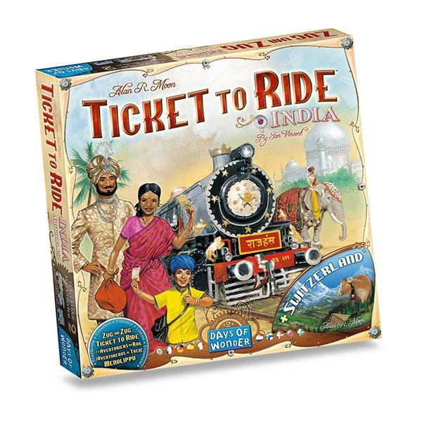 Days Of Wonder 811774 - Ticket To Ride India
