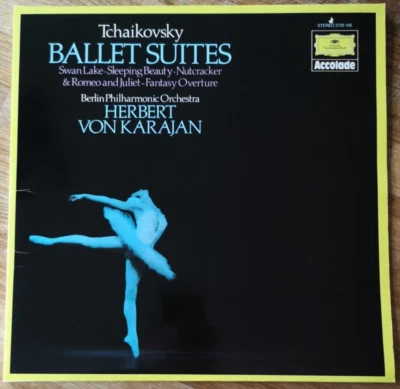 TCHAIKOVSKY, VON KARAJAN, Berlin Philharmonic - UK 1972 G/F 2xLP: Ballet Suites - Image 1 of 4
