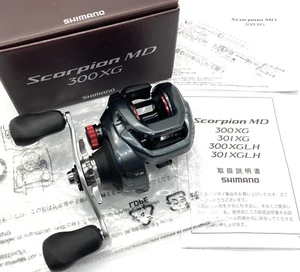Shimano 24 Scorpion MD 300XG Right Handed Baitcasting Reel with Box JAPAN "MINT" - Picture 1 of 24