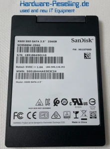 SanDisk X600 256GB 3D NAND SATA III 6G SD9SB8W-256G - Bild 1 von 1