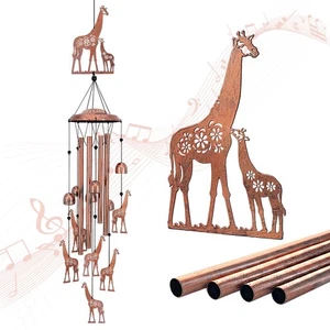Giraffe Windspiel Outdoor Giraffe Geschenke für Frauen/Männer/Mama/Frau/Oma Geburtstag... - Bild 1 von 9
