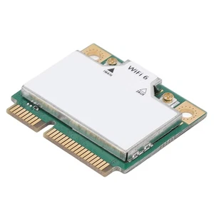 Gigabit Wireless Internet Card 2.4G 574Mbps 5G 2400Mbps Mini Pcie Internet C NEW - Afbeelding 1 van 12