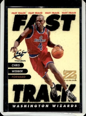 1997-98 Skybox Z-Force Chris Webber Fast Track #12 FT Wizards - Image 1 of 2