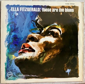 Ella Fitzgerald "these are the blues" 12" Vinyl Record LP (S VG+/R VG+) - Picture 1 of 5