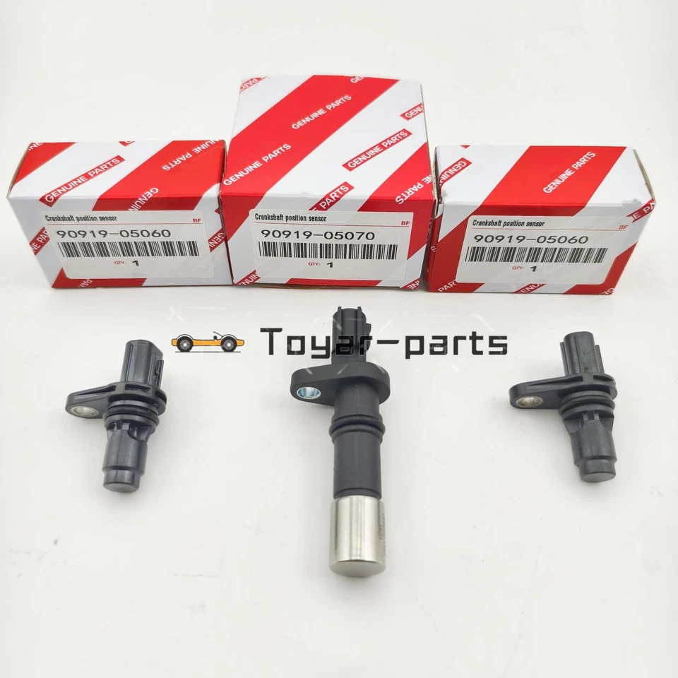 For Toyota HIGHLANDER/COROLLA 2009-2019 2 x Camshaft &Crankshaft Position Sensor Foto 1 de 4