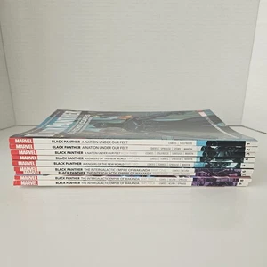 Ta-Nehisi Coates Black Panther Marvel Comics Vol 1-9 Complete Comic Book Lot TPB - Picture 1 of 6