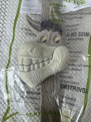 SHREK FOREVER AFTER MCDONALDS HAPPY MEAL 玩具手表驴 #3 密封 — 第 1/4 张图片