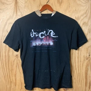 THE CURE: Camicia Ufficiale Tour Concerto Nord America 2023 2XL Double-Sided Nera - Foto 1 di 6