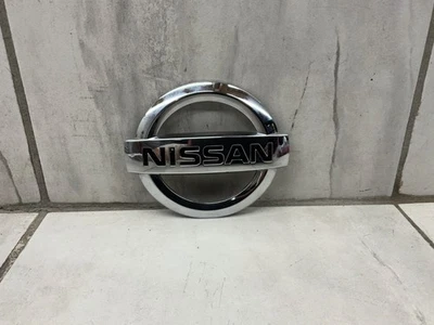 OEM 2005-2012 NISSAN XTERRA PATHFINDER Rear Chrome Deck Lid Emblem - Image 1 of 4
