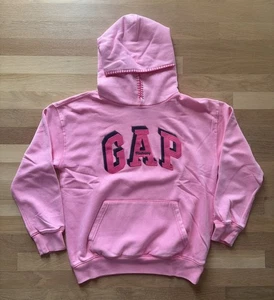 Gap x MadHappy Pink Gap Logo Hoodie Jugend Größen L-XL / Damen ~XS-S - Bild 1 von 5