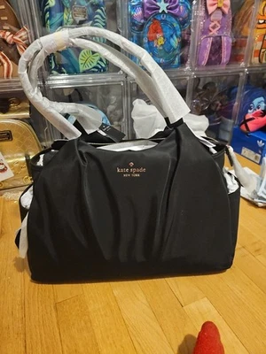 Kate Spade Chelsea Diaper Bag Tote in Black with Changing Pad NWT Sold Out - Image 1 of 4