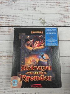 Vintage Betrayal at Krondor PC CD ROM Computer Video Game by Dynamix-Sierra 1994 - Picture 1 of 12