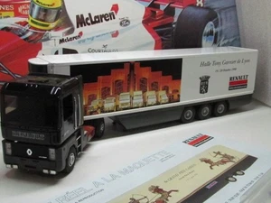 LOUIS SERBER - RENAULT MAGNUM AND FRIDGE TRAILER HALLE TONY GARNIER - 1:43 SCALE - Picture 1 of 17