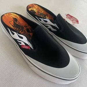Vans A$AP Worldwide Slipper Pantolette schwarz Canvas Schuhe Slipper Damen 9,5 Herren 8 - Bild 1 von 7