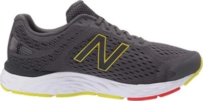 Zapatos para correr Mismate L:10.5 R:11 New Balance para hombre M680CP6 gris/blanco/amarillo Foto 1 de 4
