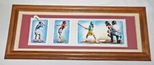 GLENDA BROWN "SWING" PRINT FRAMED & MATTED - 1990'S - VERY GOOD CONDITION