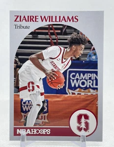 2021-22 Panini Chronicles Ziaire William Tribute #66 Hoops Draft Picks Stanford - Imagen 1 de 2