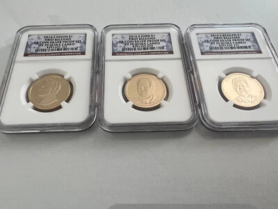 2016-S PRESIDENTIAL DOLLAR SET FIRST RELEASE NGC PF70 ULTRA CAMEO PORTRAIT LABEL - Image 1 of 4