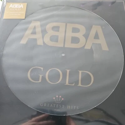 ABBA Gold 12" Double Vinyl Picture Disc LP New Sealed - Image 1 of 2