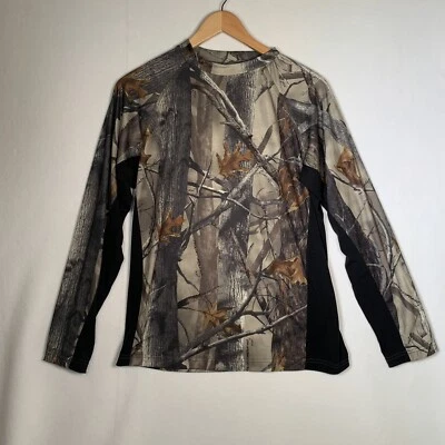 SilverTec True Timber Long Sleeve Camo Outdoor  Sz Medium Shirt Hunting Fishing - Image 1 of 4