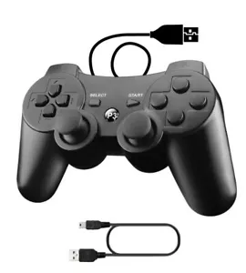 Controller USB Compatibile PC PS-3 Wired con Cavo Controller Joystick Gamepad - Foto 1 di 4