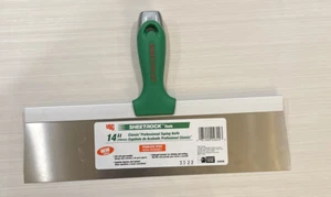 USG Classic Professional Sheetrock Taping Knife 14" Stainless Steel - Picture 1 of 2
