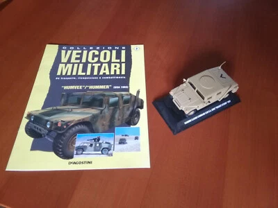 Humvee Hummer Closed Command Car US Army Desert Collezione Veicoli Militari 1983 - Immagine 1 di 3