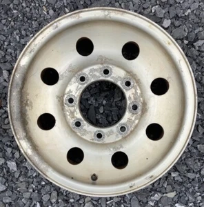 99-05 Ford F250 Excursion 16x7 8 Holes Machined Satin Finish Aluminum Wheel (C) - Picture 1 of 3