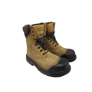 DAKOTA Hombres 8" Puntera de Acero Placa de Acero Cuádruple Confort Botas de Trabajo 8522 Trigo Talla 10W - Imagen 1 de 7