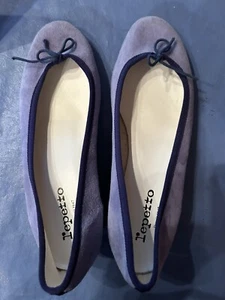 Repetto CENDRILLON BALLERINAS / Ballet Flats, Powder Blue 38 Wedge Heel. RARE! - Picture 1 of 4
