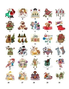 Personalized Return Address Labels Christmas Primitive (cb4) - Picture 1 of 3