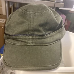 Banana Republic Army Cadet Hat Green Size S/M, Paisley Lined - Picture 1 of 7