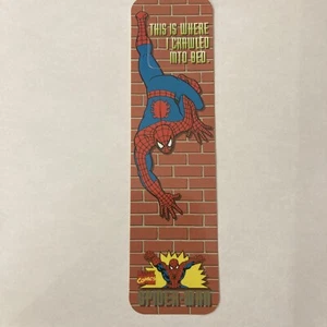 Rare Vintage Bookmark - Marvel Comics Spider-Man 1996 - Used - Picture 1 of 2