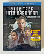 Star Trek Into Darkness -Blu Ray - DVD - Chris Pine -Zachery Quinto- Slip Cover