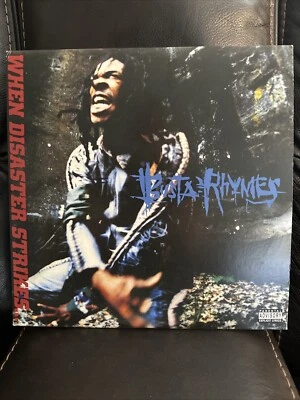 🔥🔥🔥Busta Rhymes When Disaster Strikes Vinyl Double LP🎧Record🎙️Near🤩 MINT💎 - Image 1 of 4
