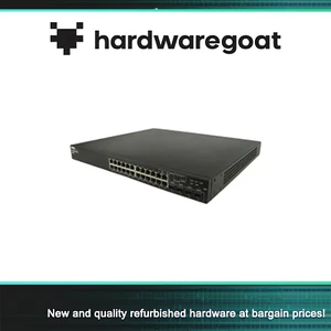 PC6224 - Dell PowerConnect 6224 24-Port Gigabit Layer 3 Switch * NO RACKS/BLANKS - Afbeelding 1 van 1