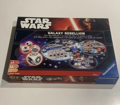 Star Wars Galaxy Rebellion Ravensburger 26665 The Dice Duel Rare Disney Age 8+ - Image 1 of 4