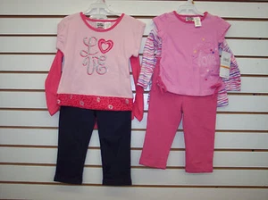 Juego de botones de maní para bebés y niñas $42-$44 3 piezas talla 12 meses - 6x - Imagen 1 de 17