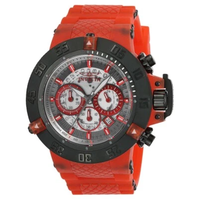 НОВЫЕ мужские кварцевые часы-хронограф Invicta 50 мм Subaqua Noma III силиконовый ремешок - Изображение 1 из 4