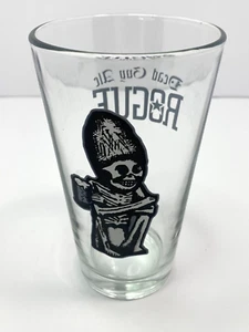 Dead Guy Ale Rogue Beer Logo 16oz Pint Glass Breweriana Beer Glasses Brewing - Picture 1 of 14
