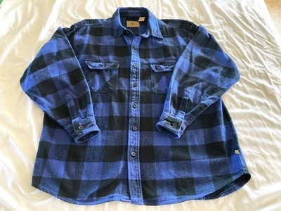 Camisa abotonada de franela pesada Moose Creek para hombre - talla XL Foto 1 de 4
