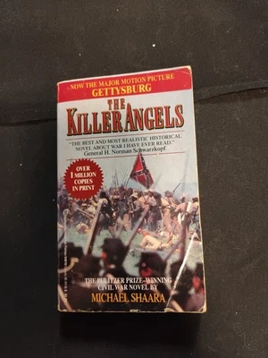 The Killer Angels by Michael Shaara (1975, Ballantine Paperback) – Good Foto 1 de 4
