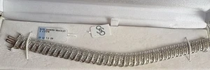 925 sterling silver 2 ct tw genuine diamond Bracelet MSRP $679.99 - Picture 1 of 8
