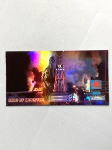 Godzilla - #10 - King of Monster Wide Collection Holo Card - Japanese - Picture 1 of 2