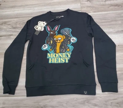 GOLA REDONDA ROUBO DE DINHEIRO CIVILIZADO (PRETO) - Imagem 1 de 2