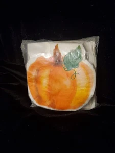 Servietten in Kürbisform, Shabby-Chic. Thanksgiving, Halloween. Lustiges Festliches.  - Bild 1 von 2