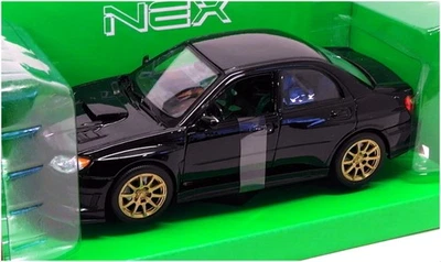 Welly 1/24-27 Scale 22487NS-W - Subaru Impreza WRX STI - Black - Image 1 of 3